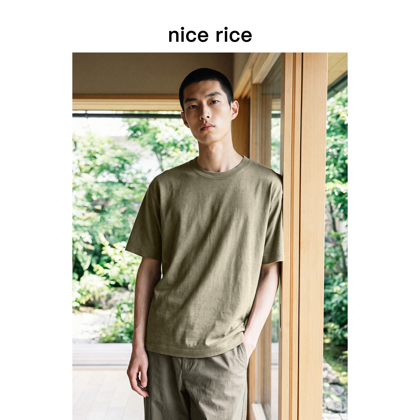nicerice好饭直身圆领短袖T恤图片