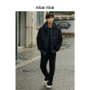 棉感小直筒11.5盎司弹力牛仔裤 商场同款 rice好饭 nice NFD13006