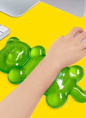 鼠标垫护腕手托硅胶桌垫办公电脑小号电竞男女生大号家用防腱鞘炎