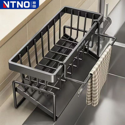 奈田抹布沥水架厨房家用水池窄边
