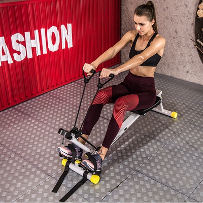 American Snod rowing machine home mute folding weight loss puller abdomen mini model