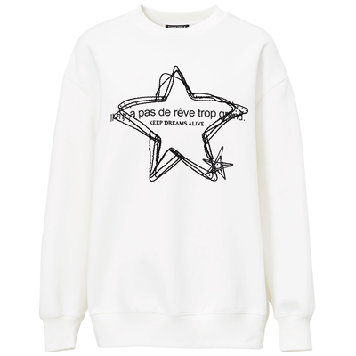 仿佛2024年春季卫衣时尚商场同款