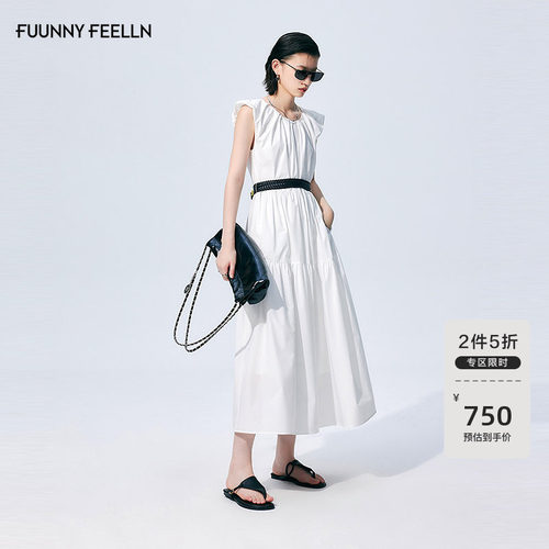 仿佛连衣裙气质女设计感