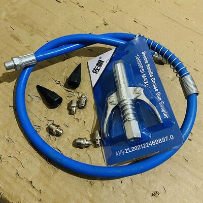 双柄锁钳式高压自锁注油嘴手动电动气动黄油枪齿轮式打黄油嘴新款