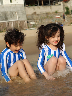 女童童装夏季连体泳衣儿童宝宝女孩中小童游泳衣露背洋气可爱泳装