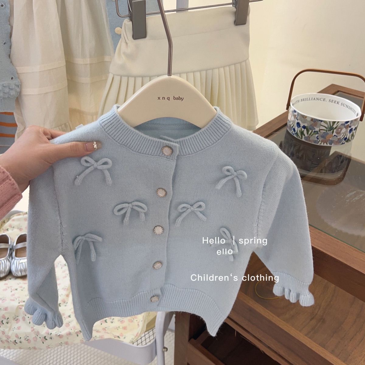 薄款宝宝甜美上衣韩系潮