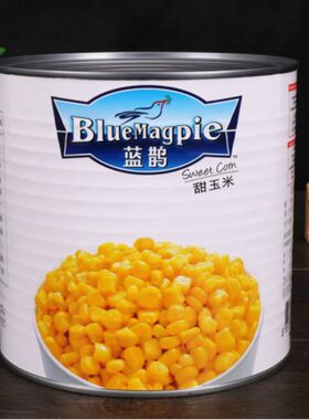 蓝鹊即食甜玉米泰国甜玉米粒罐头
