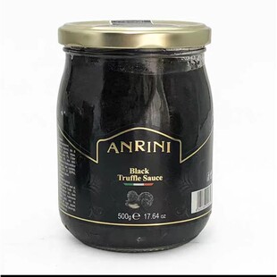 意大利进口安诺尼黑松露调味酱 500g西餐专用黑松露披萨意面商用