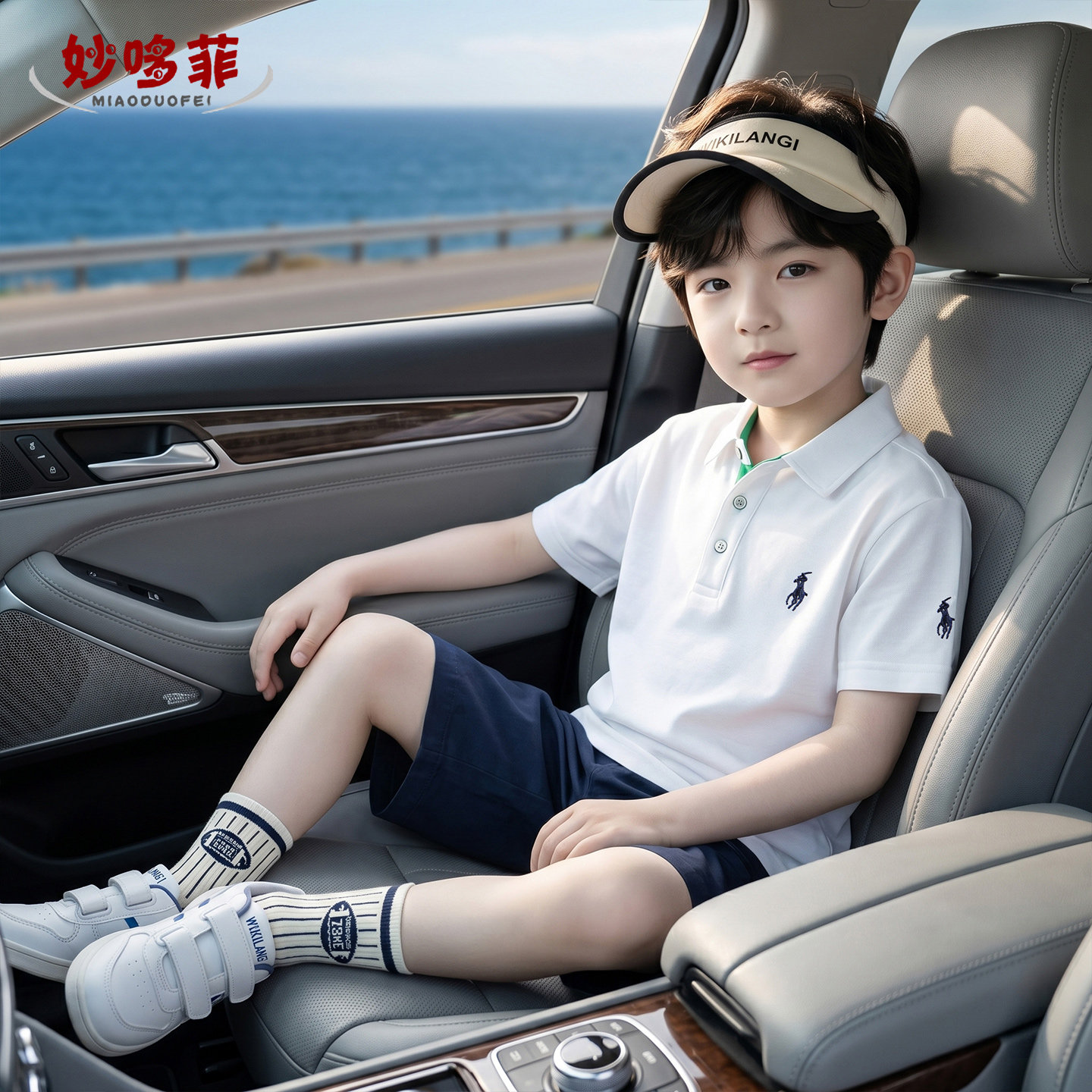 男童短袖polo衫夏装2026新款儿童t恤帅气大童上衣男孩夏季童装潮图片