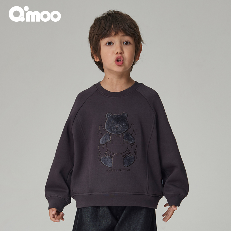 qimoo淇木秋季男童卫衣