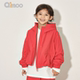 Qimoo淇木童装 新年红休闲连帽棉服QWM1OP136A 商场同款 26春季 新款