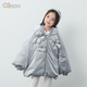 童装 Qimoo淇木25冬季 新款 女童花朵保暖设计感羽绒服QSS4YP407D