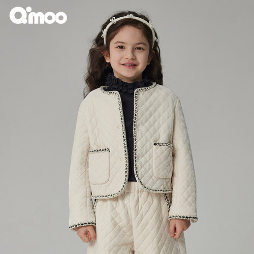 qimoo淇木秋季外套小香风