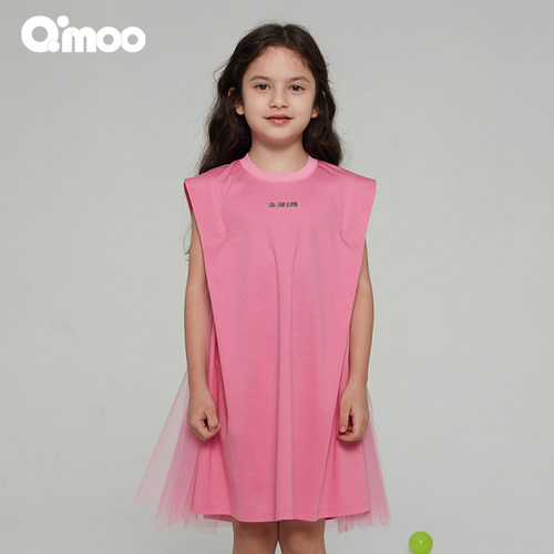 qimoo淇木女童连衣裙夏季