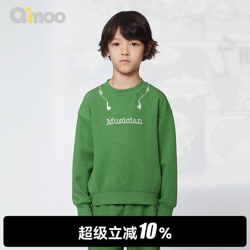 qimoo淇木春季男童套头衫