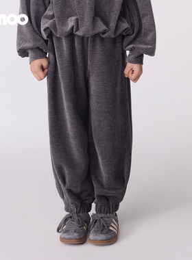 Qimoo淇木2025秋季新款儿童裤子女孩时尚运动休闲外穿QSS3KP411D