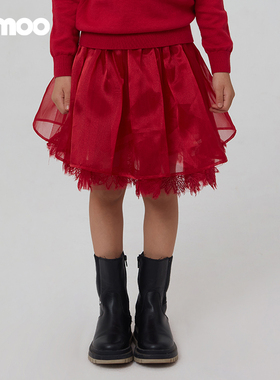 【特惠一口价】Qimoo淇木商场同款童装女童百搭半身裙QCL1QP133A