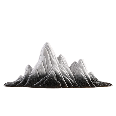 陶瓷假山造景景观中式客厅玄关