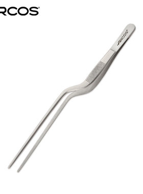 ARCOS原装进口18/10不锈钢摆盘镊子弯镊子 plating pincer
