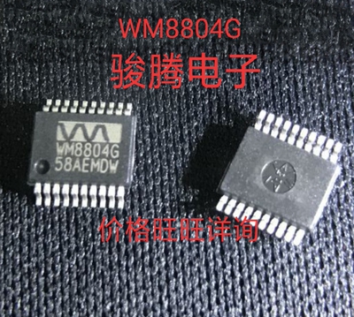 进口现货供应WM8804G全国配单专营SOP.BGA.DIP QFN代购其它集成