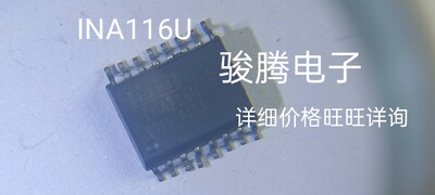 进口现货供应INA116U  INA116UA   BB/TI   SOP16   可直拍