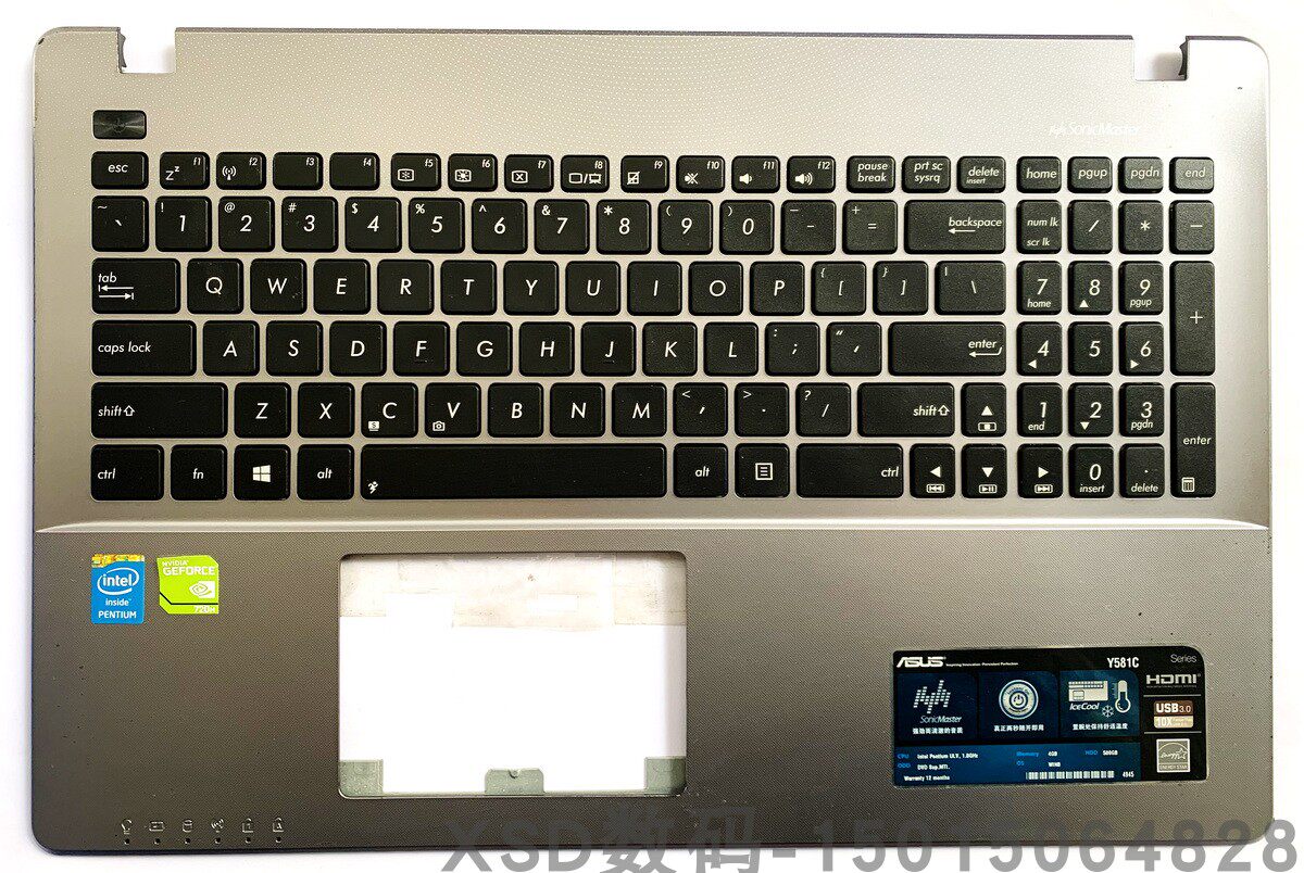 华硕 a550c x550c x550v y581c y581l x552m a壳 b壳 c d壳 外壳