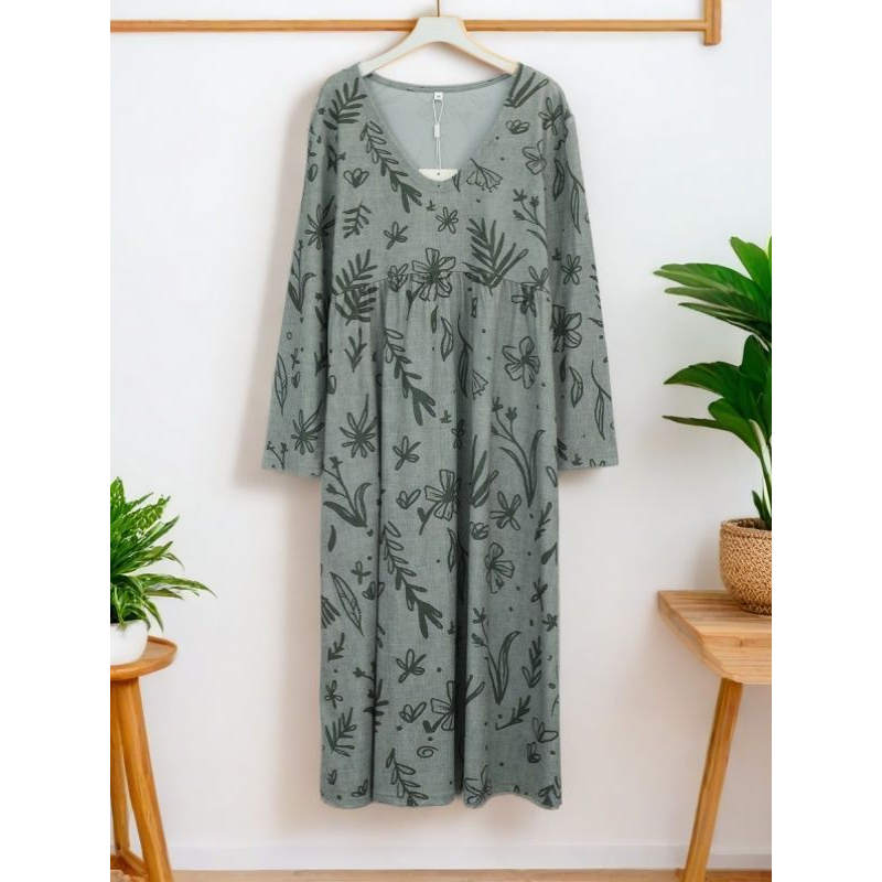 2025春秋新款大码女连衣裙
