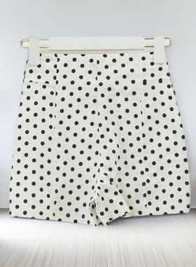 夏季新款经典波点运动裤短裤时尚洋气爆款耐磨休闲日常 23354