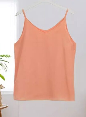 夏秋新款时尚无袖运动背心吊带简约纯色轻薄透气 29126