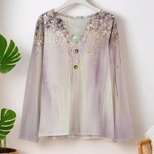 2025上新碎花样式 设计运动卫衣百搭日常显瘦洋气舒适亲肤25674