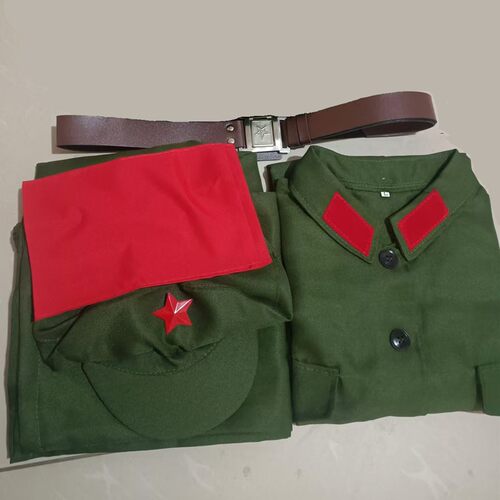 芳华红卫兵摄影演出服老款怀旧