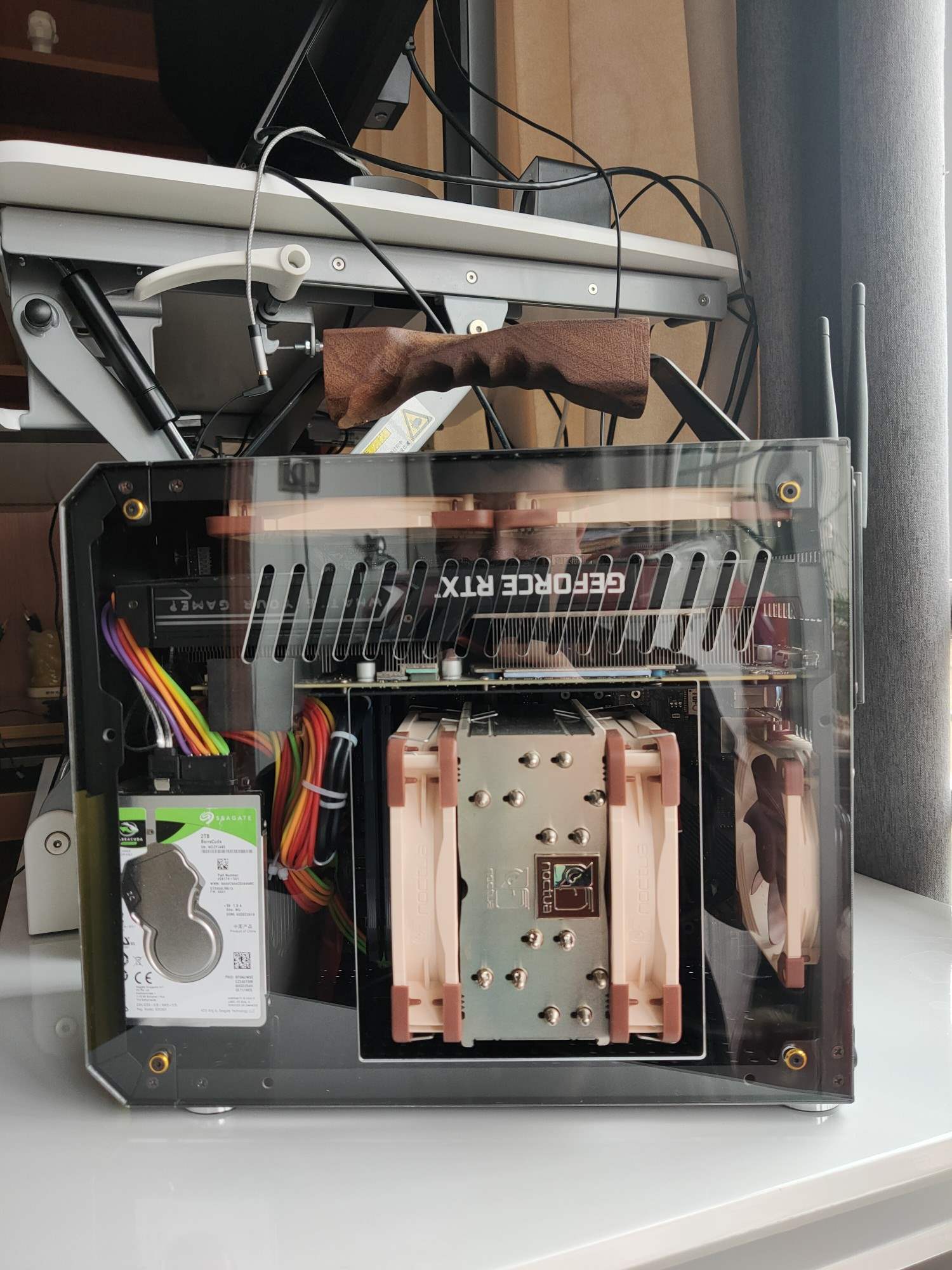 台式电脑主机箱亚克力有机玻璃全透明开散热气孔面板盖板侧板定制|ruв категории компьютерное оборудование/дисплей/Компьютерная периферия, шасси - от Buy2taobao.com для оказания профессиональной услуги покупки агента Taobao