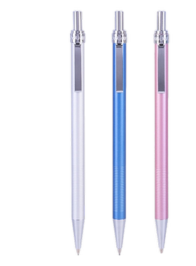 得力活动铅笔金属质感杆自动铅笔0.5mm学生用活动铅笔0.7mm 小学生按动式自动笔 铅笔芯金属笔杆 6492 6493