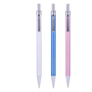 得力活动铅笔金属质感杆自动铅笔0.5mm学生用活动铅笔0.7mm 小学生按动式自动笔 铅笔芯金属笔杆 6492 6493