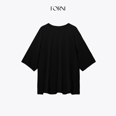 FORNIxYOYO水养面膜Tee极简主义100重磅全棉纯色宽松半袖上衣