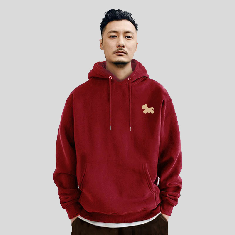 冬季新款马年本命年连帽卫衣