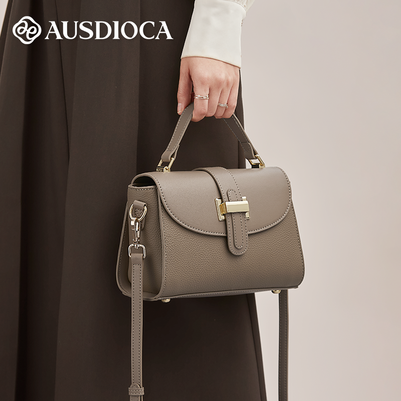 真皮包包女2026新款时尚小方包通勤女包手提包头层牛皮女士斜挎包,箱包皮具/热销女包/男包,小方包,淘宝优惠券,粉丝福利购,淘宝优惠卷