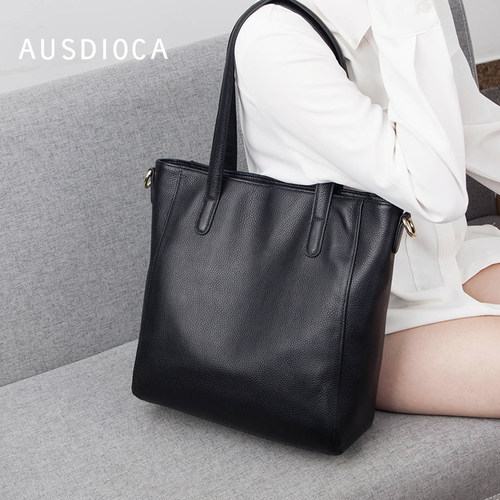 澳迪佳新款大容量软皮单肩手提包