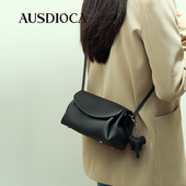 真皮包包女2026新款 高级感小方包单肩小包togo牛皮女士斜挎包 时尚