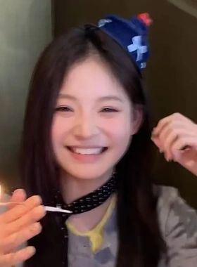 樱桃蛋糕发箍会发光的生日帽子派对聚会拍照出片道具可爱发夹氛围