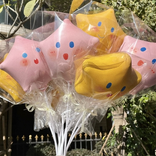 五一地推气球星星气球材料包小红书爆款网红摆摊夜市街卖户外拍照