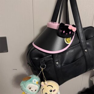 夏季HelloKitty防晒四件套帽子眼镜口罩冰袖可爱kt猫遮阳骑车学生