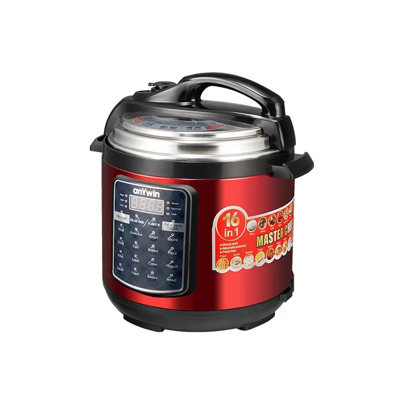 电压力锅 Pressure cooker出口英文中东菲律宾英规美规英文跨境6L