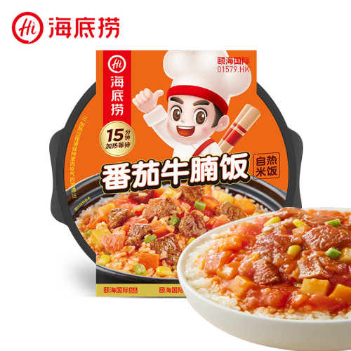 海底捞自发热方便米饭番茄牛肉