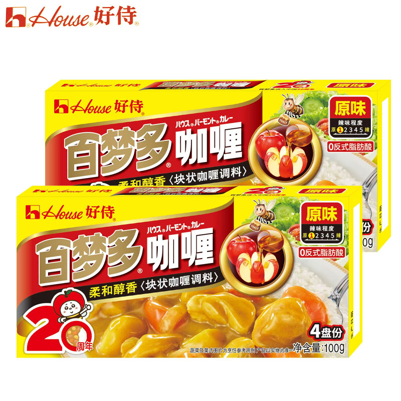 好侍百梦多日式咖喱块100g速食