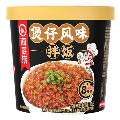 海底捞红烧牛肉多口味冲泡米饭