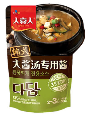 希杰大喜大韩式部队火锅100g