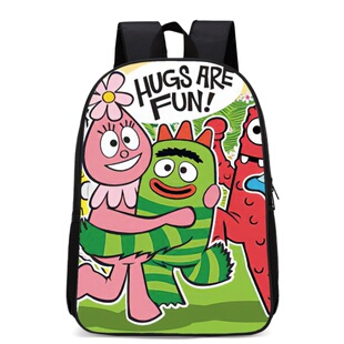 上学通勤两不误YoGabbaGabbaLand黑色书包加巴加巴兰时尚单品