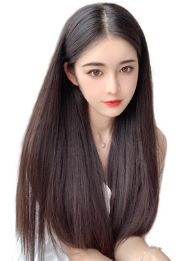 misssecret三片式假发片接长直发