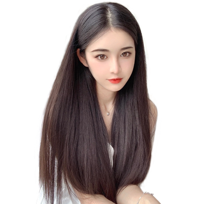 misssecret三片式假发片接长直发